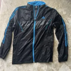 アディダス ウインドブレーカー スポーツウェア ブルゾン ブラック L