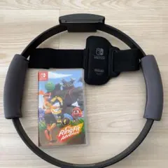 【箱無し】リングフィットアドベンチャーセット　リングコン　ソフト付き