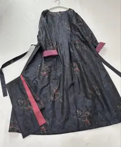 着物リメイク　白大島紬×黒大島紬　リバーシブルコート 4＊大島紬リメイクスリバーシブルコート | iichi 日々の暮らしを