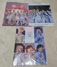 M!LK クリアファイル　HAPPY!HAPPY!HAPPY! 3枚セット