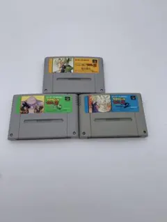動作品　スーパーファミコン　ドラゴンボールＺ　超武闘伝セット