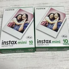 FUJIFILM instax mini インスタントフィルム 20枚 チェキ