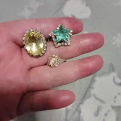 カラフルリング3点セット