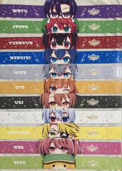 カラフルピーチ　ペーパークラウン　全11種コンプセット 全員集合