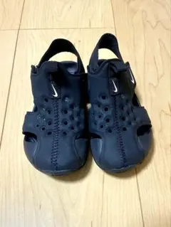 NIKE キッズサンダル　黒　14cmのサムネイル