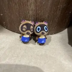 あつ森 ともだちドールまめきち、つぶきちフィギュア 2体セット