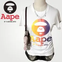 希少✨ APE BY A BATHING APE Tシャツ ホワイト Y2Kのサムネイル