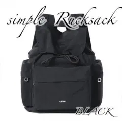 軽量 大容量 おしゃれ 通学 黒 バックパック リュックサック デイパック