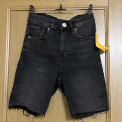 デニム　ハーフパンツ