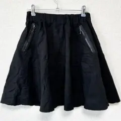 ZARA BASIC ザラ ベーシック【XS】黒 スカート ポケット付き