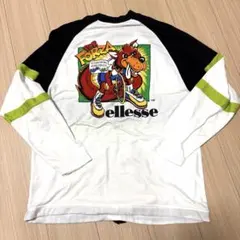 ellesse テニスキャラクター長袖ラグラントレーナーLサイズ1058番