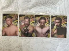 2024 RIZINウエハース カード 4枚 ヤーマン 扇久保 矢地 クレベル