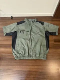 BURTLE AIRCRAFT 空調服 半袖 AC1076 カーキLサイズのサムネイル