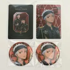 ツイステ】カリム ブレイジングジュエル 缶バッジ オーロラカード