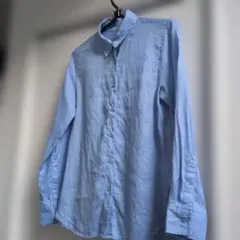 【新品】麻100％シャツ　Mサイズ