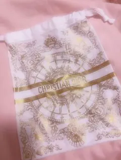 CHRISTIAN DIOR 時計モチーフノベルティー ポーチ