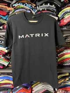 MATRIX プリント Tシャツ ブラック　L