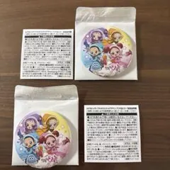 新品❣️スクラビングバブルコラボ　おジャ魔女どれみ ブリキ缶ミラー ２個セットのサムネイル
