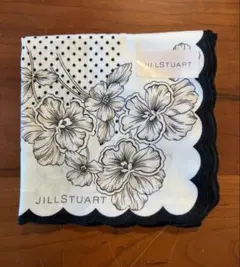 【未使用】JILLSTUART 花柄ドットハンカチ