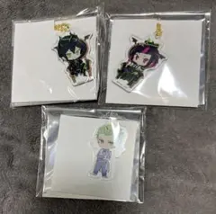 ツイステ アクリルキーホルダー マレウス リリア セベク