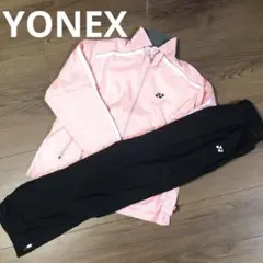 ヨネックス　YONEX ナイロン　セットアップ　ピンク　ブラック