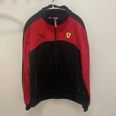 プーマ　フェラーリ　コラボ　SCUDERIA FerrarI ジャージ　黒赤　Lのサムネイル