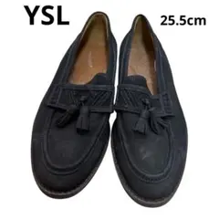 【美品】YSL イヴ・サンローラン タッセルローファー 25.5cm