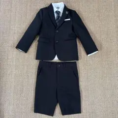 WALTZ by BEAMS 120cm スーツセット　ブラック　卒園式　入学式