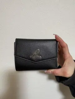 新品未使用】agnes b. レザー 三つ折り財布 ava ブラック - メルカリ