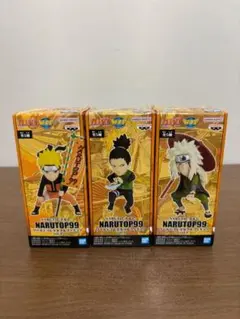 NARUTOP99 フィギュアセット ナルト シカマル 自来也