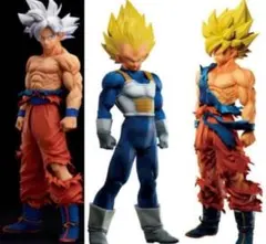 ドラゴンボール　ゲンキダマツリ　SMSP 未開封新品　3種セット　悟空　ベジータ