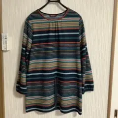 DECOYストライプ柄　チュニック
