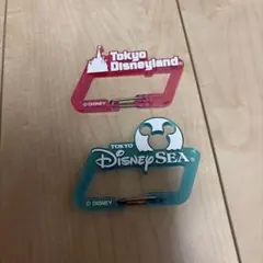 【ディズニー】東京ディズニーランド・シー カラビナセット