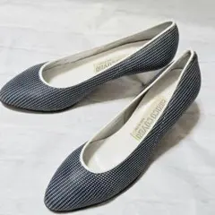 Enrico Coveri ドット柄パンプス made in italy