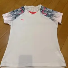 Li-Ning 半袖シャツ ホワイト スポーツウェアのサムネイル