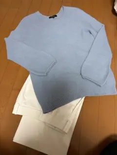 LAUTREAMONT ラメ入りのニットセーター