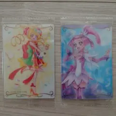 プリキュア　ウエハースカード　2枚セット　キュアヤムヤム　キュアソード