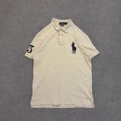 ラルフローレン ビッグポニー ロゴ刺繍 ポロシャツ　y2k チーフキーフ