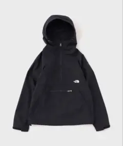 ノースフェイス◆コンパクトアノラック◆黒◆フーディー◆ブルゾン◆プルオーバー軽量