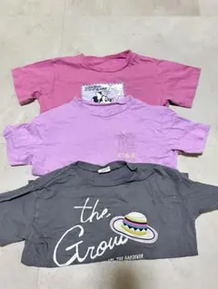 カラフルTシャツ3枚セット 120センチ