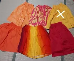 大幅値下げ！フラダンス用パウスカート 5枚セット