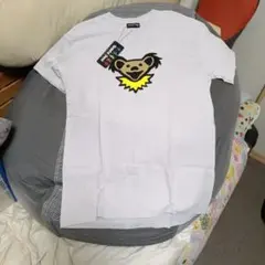 Grateful Dead デッドベアTシャツ ライトグレー
