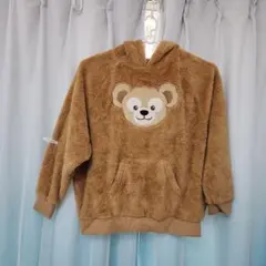 【週末セール再値下げ】ダッフィー　ブラウンボアパーカー　L