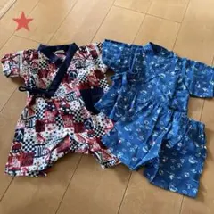 甚平 ロンパース ・上下セット　男の子