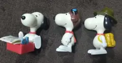 マクドナルド　1996年ゆかいなスヌーピー フィギュア　3体