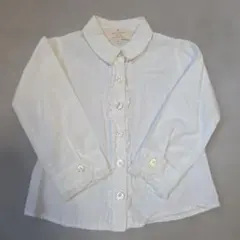 美品。kate spade ホワイトシャツ サイズ80