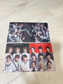 SixTONES 、Snow Man クリアファイルセット