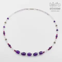 ◆一点もの天然石ネックレス:BySm-003