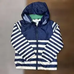 GLOBAL WORK キッズ ジャケット ネイビー ボーダー