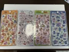 プチドロップステッカー 4個セット　ディズニー バラ売り不可